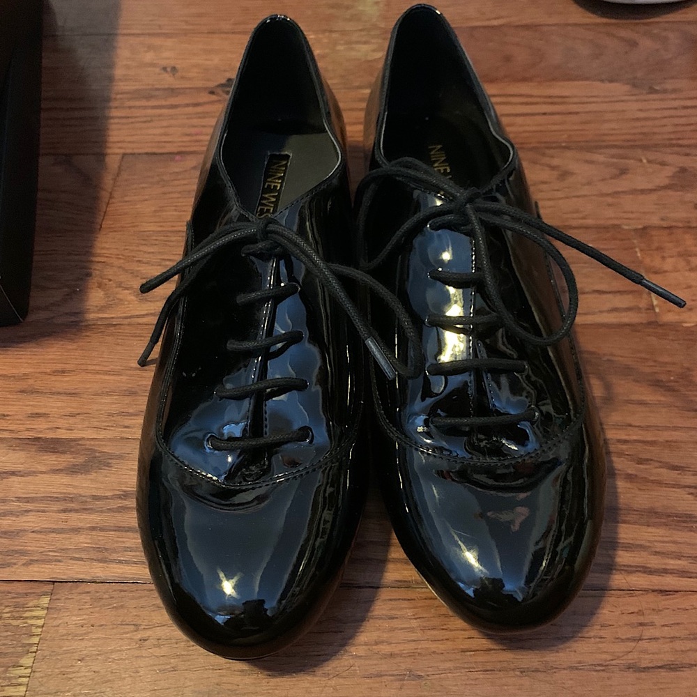 Nine West Patent Leather Oxfords